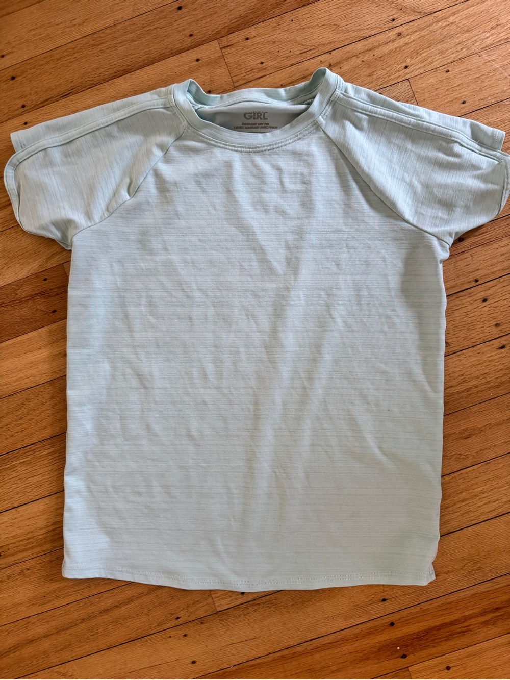Athleta Girls Mint Green Short Sleeve Sports Tee